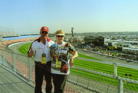Dick & Sherrie Nelson at Daytona Feb. 2006