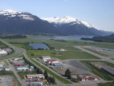 up on a chopper in Juneau Alaska