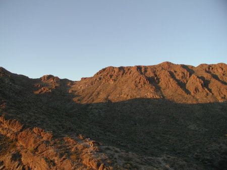 Sun Set in Tucson AZ
