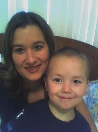 Mommy and her boy!