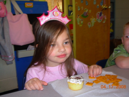 Isabella 4th birthday at school