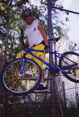 biking on campus can be an adventure.