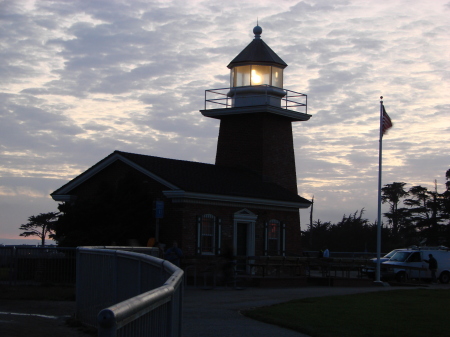 Lighthouse in Santa Cruz, CA
