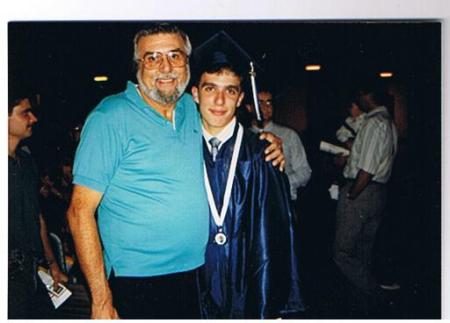 Dad and I Graduation 1992