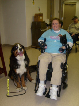 me & Zoey(therapy dog)