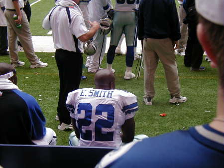 The day Emmitt broke the record.