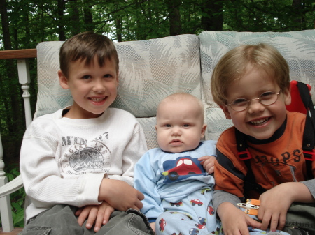 Zach (left) Dean (middle) Jake (right) May2008