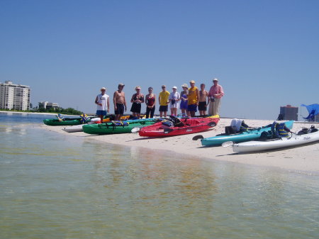 Naples, FL kayaking QCCC Sr. Staff