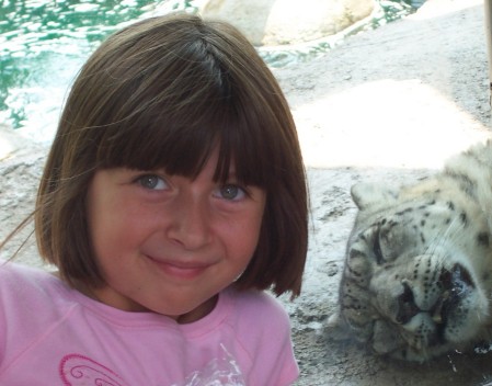 Sarah at the Zoo in July 2006