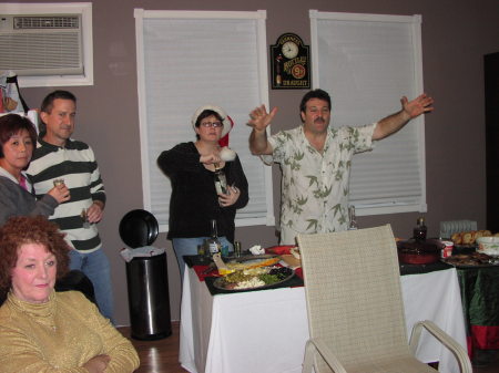 Turk, his sis Jan, his brother Mike, his wife Yuko Xmas 2006