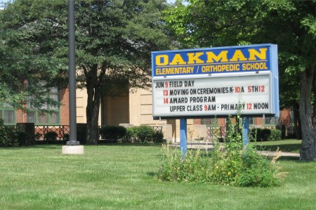 Oakman School - Picture taken 7/3/2006