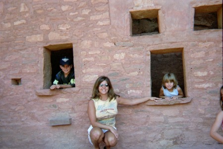 Kids and I in Colorado