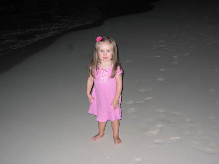 Rylie on the Beach in Turks & Caicos