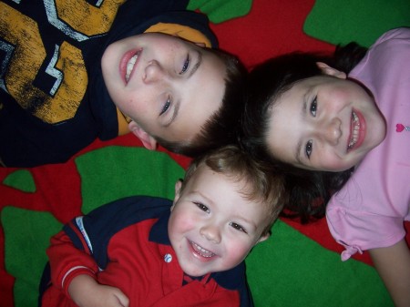 Austin, Phoebe & Wyatt - December 2007