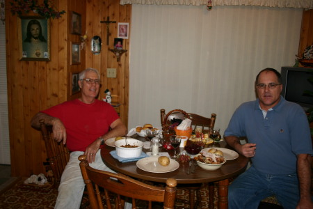 Dinner  with my Parents Nov. 2008