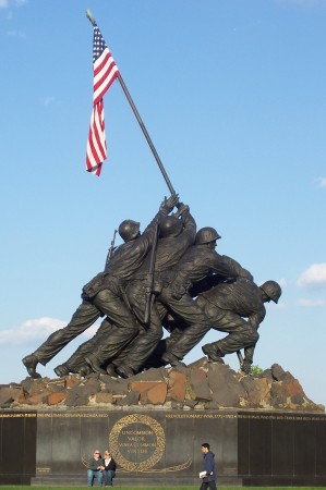 Iwo Jima Monument in Washington DC