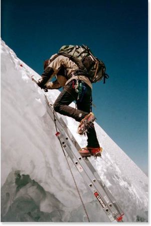 Mountian Climbing in Bolivia