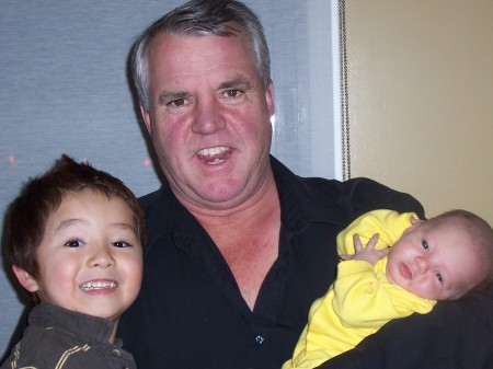 Husband Al and Grandsons