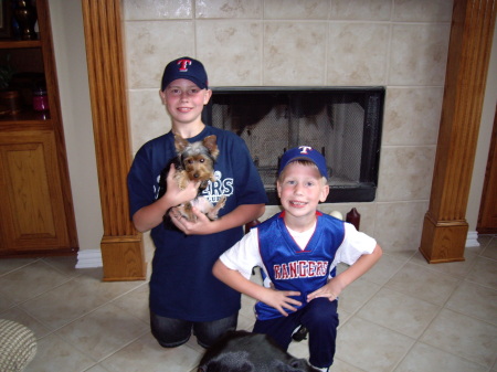 Ben's first little league game