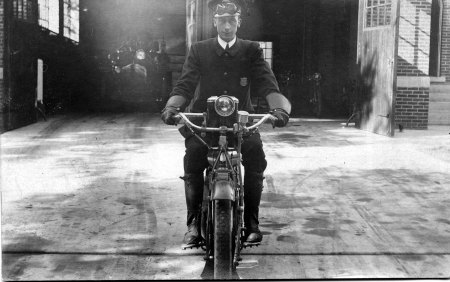 1920s detroit motorcyle cop,