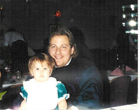 Dave and daughter Kayleigh,born 1990
