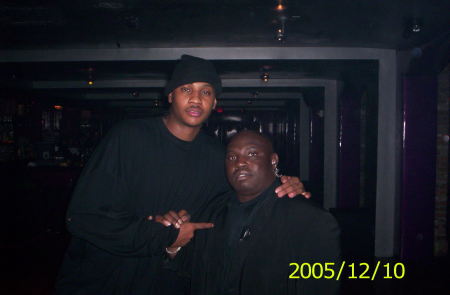 Chillin with Carmelo Anthony