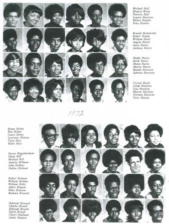 One page EAST HIGH SCHOOL  1972