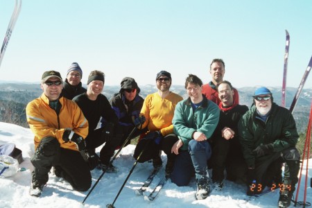Annual Cross-Country ski back-packing trip