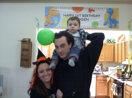 My son Don, his wife Carolina, and Cayden