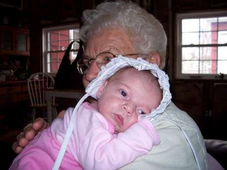 Sophia and Great Grandma