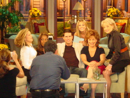 Tom Cruise at the View.NYC.August.8.04