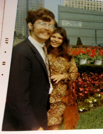 Our wedding day, 1969
