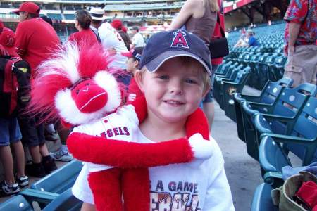 Luke and his Rally Monkey