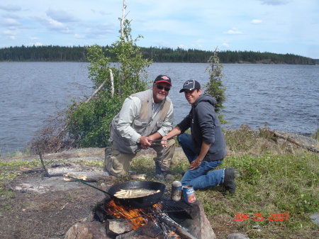2007 Fishing trip with Justin my son 17