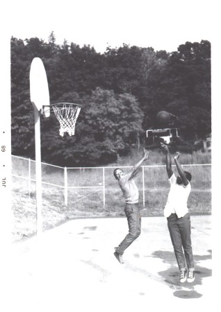 David Lester and I at Snowden Park July, 1968. (15 years old)