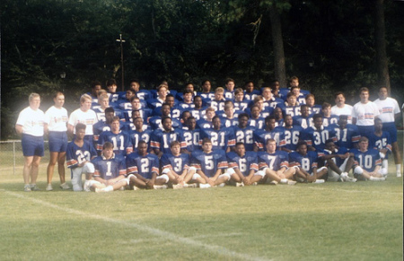 Columbus Highschool Football Team 1990-91
