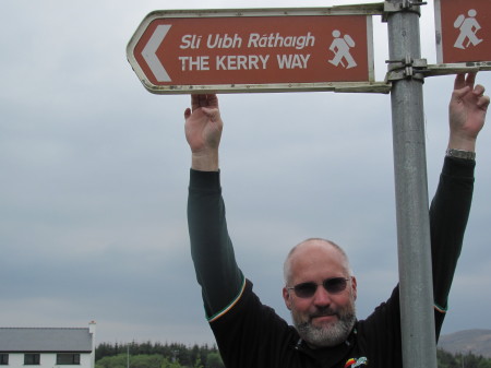 Kerry visiting the Ring of Kerry, Ireland