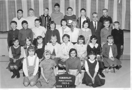 Kimberly Public School Grade 6 1965-1966