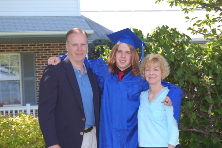 Proud Mom and Dad before class of 2008 Grad