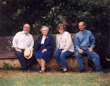 Jerry, Mother Neal, Linda, Jerry Jr.