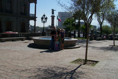 The family in Monterrey Mexico