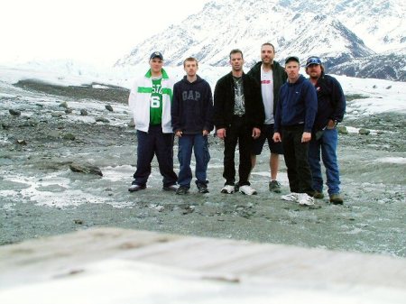 work crew glacier alaska
