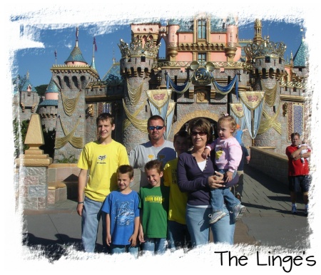 My family in Disneyland Feb. 2006