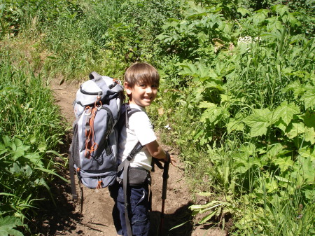 Carter's First Backpacking trip