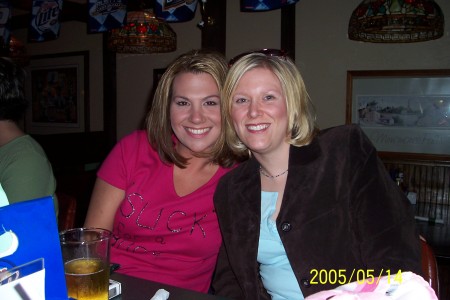 Lisa and I at her Bacholarett party in 2005