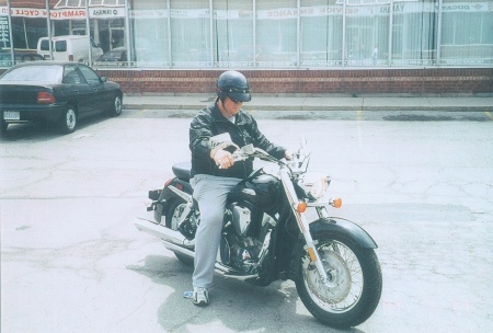 Jim's motorcycle