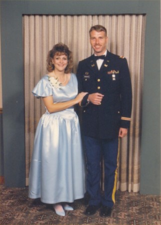 ROTC military Ball in 1989