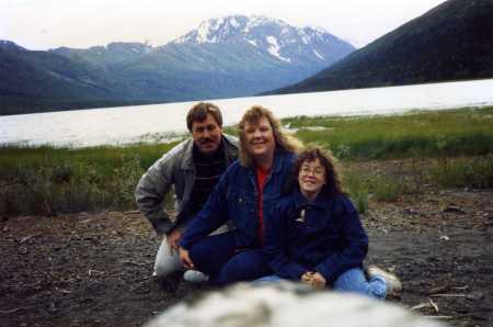 UP in Alaska with my brother Sam and daughter Jessica