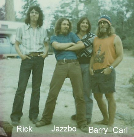 My bro's, and partners in music, on a camping trip back in the mid 70's