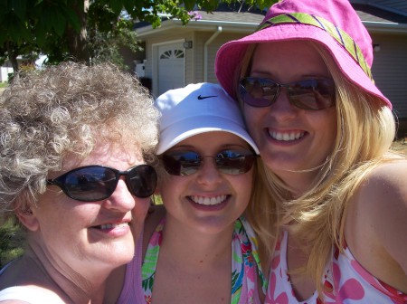 My mom, sister and I in Hawaii